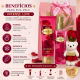 Kit Presente Phytoderm Intense Love: Body Splash Colônia, Hidratante e Rosa Ursinho (2)