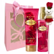 Kit Presente Phytoderm Intense Love: Body Splash Colônia, Hidratante e Rosa Ursinho (1)