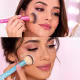 Kit Fenzza Disney Princesas: Pincel Para Base e Pó (3)