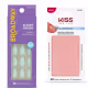 Kit Kiss New York: Unhas Postiças Bailarina Curto e Aba Adesiva De Unha (1)