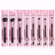 Kit Pincéis Macrilan Ultra Essencial: Base, Pó, Blush, Contorno e Iluminador, Corretivo e Precisão, Sombra e Esfumar, Esfumar e Chanfrado com Escova (4)