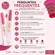Batom Líquido Jasmyne Ultra Coat 2 Em 1 Ref.: J0160 Vermelho Marcante (8)