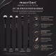Kit de Pincéis Macrilan Noir Collection: N07, N09, N10, N11 e N12 (2)