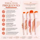 Kit Pincel Mari Maria: Pincel Para Base 02, Píncel Para Corretivo 06, Pincel Para Pó 03 e Pincel Para Blush 04 (6)
