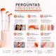 Kit Pincel Mari Maria: Pincel Para Base 01, Píncel Para Corretivo 06, Pincel Para Pó 03 e Pincel Para Blush 04 (6)