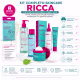 Kit Ricca Facial: Gel De Limpeza Profunda, Desobstrutor de Poros, Tônico, Disco e Gel Secativo + Mimo (2)
