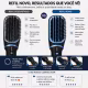 Kit Escova Secadora Taiff Tourmaline 1200W Bivolt + Refil Formato Raquete (4)