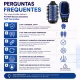 Kit Refil Escova Secadora Taiff Tourmaline: Refil Formato Oval e Refil Formato Raquete Azul (6)