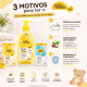 Kit Cimed João e Maria Baby Glicerina: Sabonete Líquido 400ml, Sabonete Em Barra Glicerina e Sabonete Em Barra Karíite 75g (4)