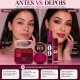 Kit Jasmyne Safra 09: Paleta De Sombras + Blush Mousse Rosado, Máscara De Cílios E Hidra Gloss Frambroesa (3)