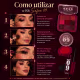 Kit Jasmyne Safra 09: Paleta De Sombras, Blush Vermelho, E Máscara (5)