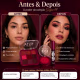 Kit Jasmyne Safra 09: Paleta De Sombras, Blush Vermelho, E Máscara (3)