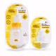 Kit Cimed João e Maria Baby: Mamadeira Fluxo Lento 120ml e Bico extra Para 0+Meses (1)