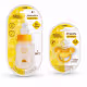 Kit Cimed João e Maria Baby: Mamadeira Fluxo Lento 120ml Para 0+Meses e Chupeta 0-6 Meses (1)