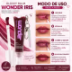 Glossy Balm Ruby Rose Wonder Iris Burgundy Brown Com Chaveiro Hb-l6413-3 (6)