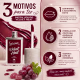 Batom Líquido Matte Luisance Velvet Heat Vinho Selvagem Ref.: L3336 (4)
