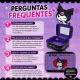 Maleta Mini Para Maquiagem Kuromi By Klass Vough Com Espelho Km03 (9)