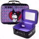 Maleta Mini Para Maquiagem Kuromi By Klass Vough Com Espelho Km03 (1)
