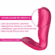 Vibrador Pulsador Estilo Vai e Vem Ponto G e Estimulo Clitóris com Controle Remoto (8)