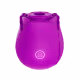 Magic Rose Sugador De Clitóris Com Pulsação Em Forma De Rosa - Roxo (4)