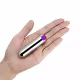 Power Bullet Recarregável com 10 Modos de Vibração Green Baby - Prata (1)