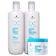 Kit Schwarzkopf Professional BC Bonacure Clean Performance Moisture Kick Super Trio (3 Produtos)