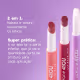 Kit Océane 4you Sombra Rose Sparkle Lip Balm Clear e Flush Bright Cherry (3 produtos) (2)