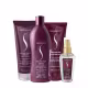 Kit Senscience True Hue Violet Shampoo Condicionador Máscara 200 e Óleo (4 produtos) (1)