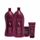 Kit Senscience True Hue Violet Shampoo Condicionador Máscara Intensif Leave-in (4 produtos) (2)