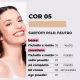 Kit Vizzela Fix HD Powder Cor 5 Base Corretivo (2 produtos) (2)