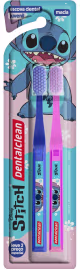 Kit Gel  + Escova Stitch DentalClean L2PE (Macia) - Azul - Rosa