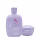 Kit Alfaparf Semi di Lino Smooth - Limpeza e Tratamento Anti-Frizz (2 produtos) (1)
