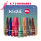 Kit Esmaltes Risqué & Chilli Beans (9 cores) (10)