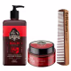 Kit Balm 120g Pasta Barba Negra e Pente Duplo Don Alcides (1)