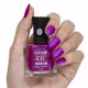 Esmalte Risqué Diamond Gel Nova Cor! Licor de Cranberry 9,5 ml (2)
