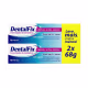 Creme Fixador de Dentadura Dentalfix Sem Sabor Promopacks Com 2 Unidades De 68g Cada
