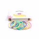 Elástico Cabelo Infantil Colorido Bebê Pacote 24x10 Unidades - Terumy Acessórios (2)