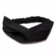 Faixa Cabelo Estilo Turbante Preto Pacote 12x1 Unidade - Terumy Acessórios (2)