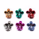 Mini Piranha Flor Cor Metalizada Pacote 12x8 Unidades - Terumy Acessórios (2)