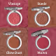 Blush Compacto Bitarra Beauty - cor GLOW DUST - Textura fina, macia e acabamento matte 5g (4)
