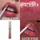 Brilho labial bitarra beauty 4ml - LUCK STAR - textura leve, cremoso, hidratação com e sem glitter, versatil, look hibrido, Combine o poder de cobertura com o brilho sofisticado do gloss. (2)