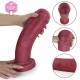 Aine Gigante XXL 31 x 8cm Vermelho - Plug Anal em PVC Flexível (5)