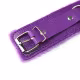 Sexy Import Pelúcia Aveludada 5,5cm x 9cm Roxo - Algema Bracelete em Couro (4)