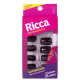 Ricca Quadrado Curto Chocolate Marrom - Unhas Postiças (24 Unidades) (1)