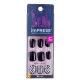 Kiss New York imPRESS Curtas Manhattan - Unhas Postiças Autocolantes (30 Unidades) (1)