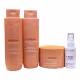 Braé Stages Nutrition - Shampoo 250ml + Condicionador 250ml + Máscara 200ml + Oil Blend 35ml