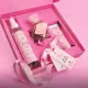 Kit Baunilha e Morango Creme para Mãos + Body Splash + Sabonete Madressenza (3)