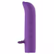 Vibrador Golfinho de Ponto G Recarregável Tina com 12 Modos de Vibração Roxo (1)