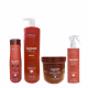 Kit Arvensis Professional Cachos Naturais - Shampoo 1L + Máscara Crespos 500g + Co-Wash 300ml + Day After 250ml (1)