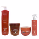 Kit Arvensis Professional Cachos Naturais - Shampoo 1L + Máscara Crespos 500g + Geleia Ativadora 250g + Day After 250ml (1)